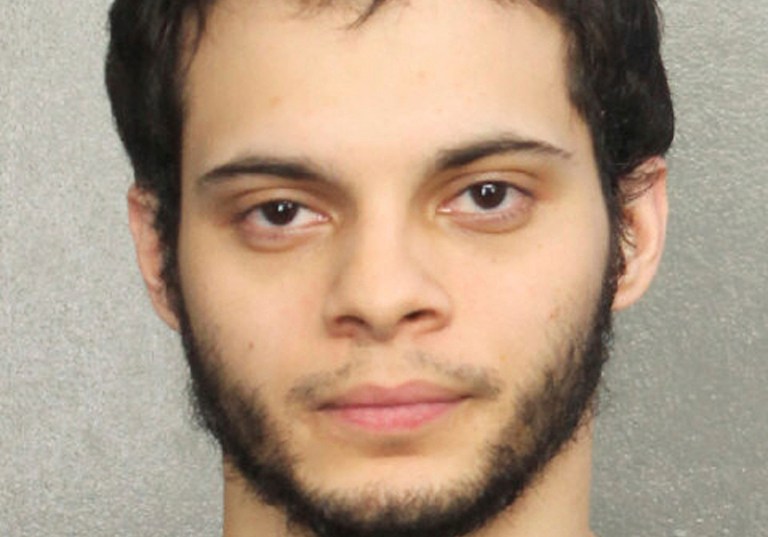 This booking photo provided by the Broward Sheriff's Office shows suspect Esteban Ruiz Santiago, 26, Saturday, Jan. 7, 2017, in Fort Lauderdale, Fla. (Broward Sheriff's Office via AP)
