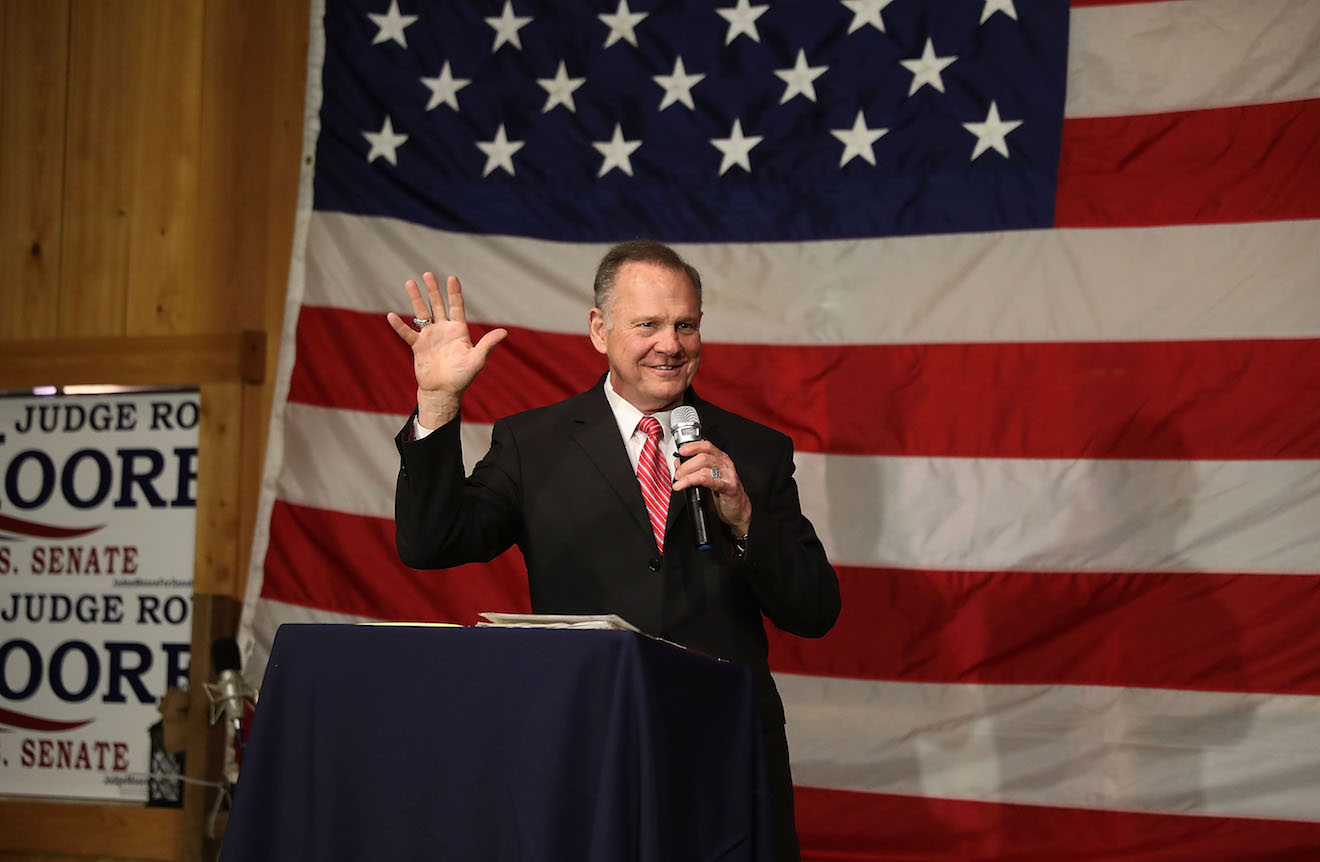Where Is Roy Moore? Mostly Not on the Campaign Trail.