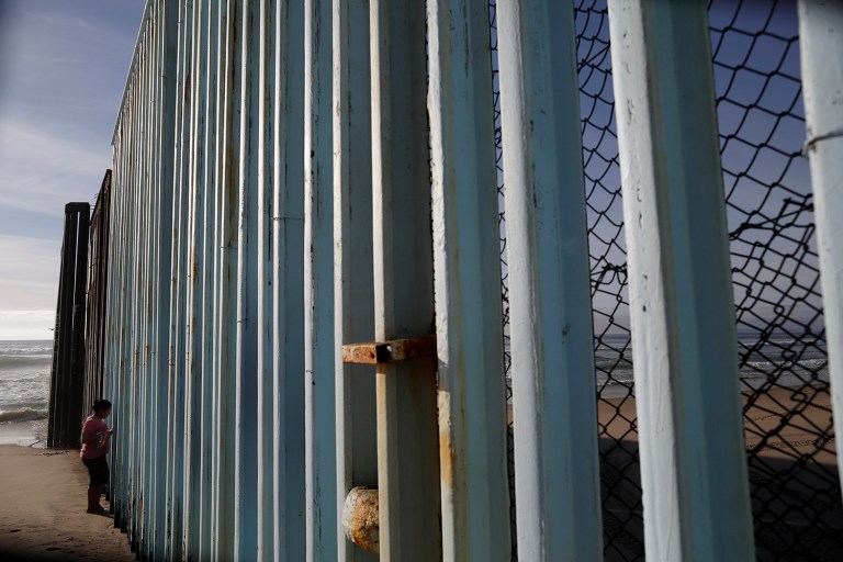 A report says border crossings are down as of last month. (AP Photo/Gregory Bull)