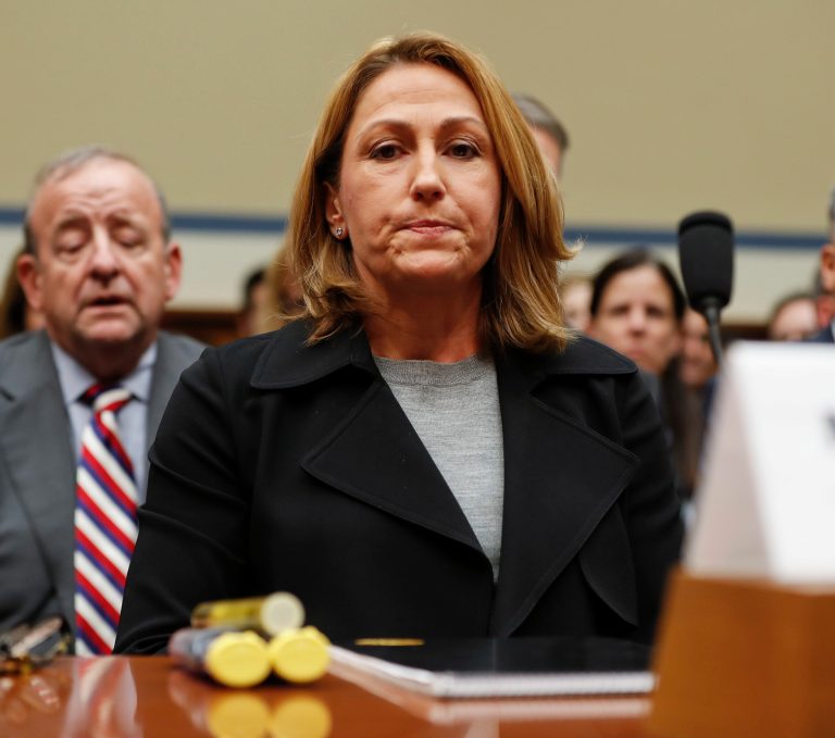 Mylan CEO Heather Bresch reflected Wednesday on what she learned from months of public outrage over her company's dramatic price increase for the EpiPen allergy shot. (AP Photo/Pablo Martinez Monsivais)