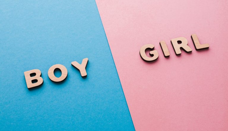 Documents show displaying a sign that is colorÂ­-coded pink for girls and blue for boys is listed as a reportable 