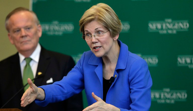 The Massachusetts Democrat wrote that the Education Department has now forgotten the intention behind this decision and appears to be working towards the financial benefit of everyone except the student borrowers. (AP Photo/Steven Senne)