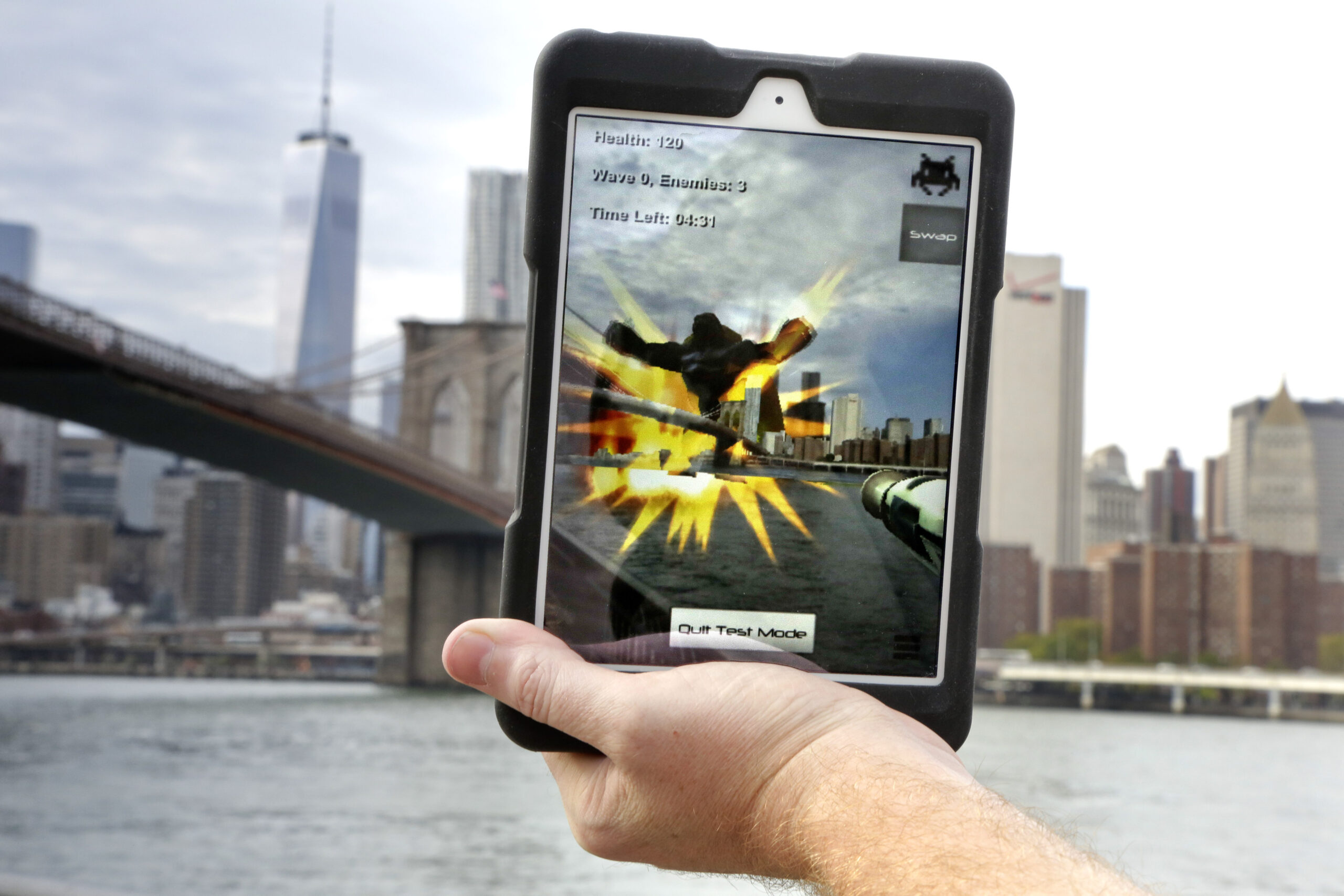 Can it be real? Augmented reality melds work, play