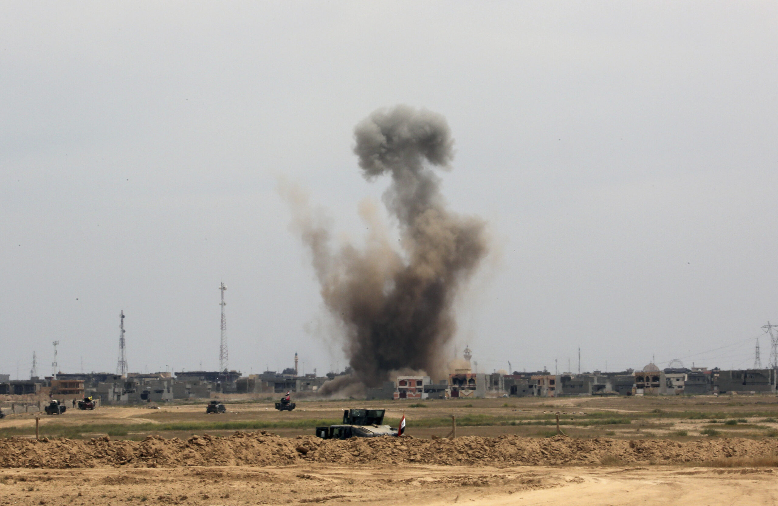18 airstrikes hit Islamic State targets