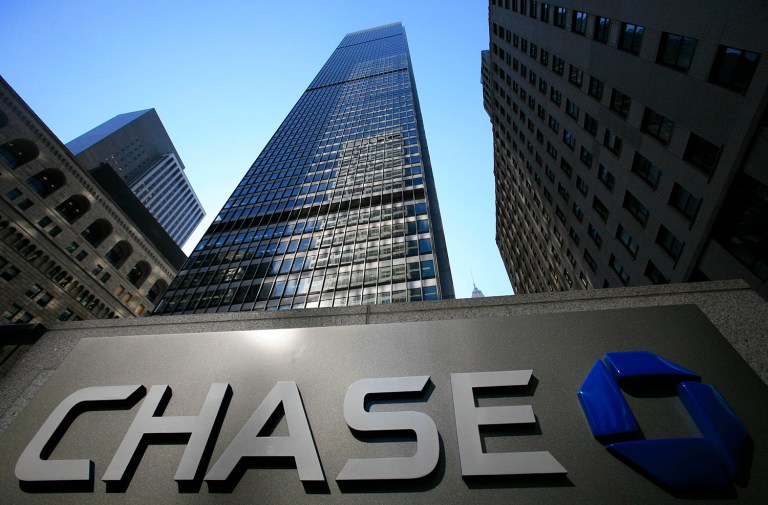 JPMorgan Chase and Co. announced in 2009 that it repaid in full the $25 billion preferred stock investment it accepted through the Troubled Asset Relief Program. TARP, signed by President George W. Bush in October 2008, ultimately disbursed $442 billion to banks, other financial institutions, and automakers. (AP Photo/Mark Lennihan)
