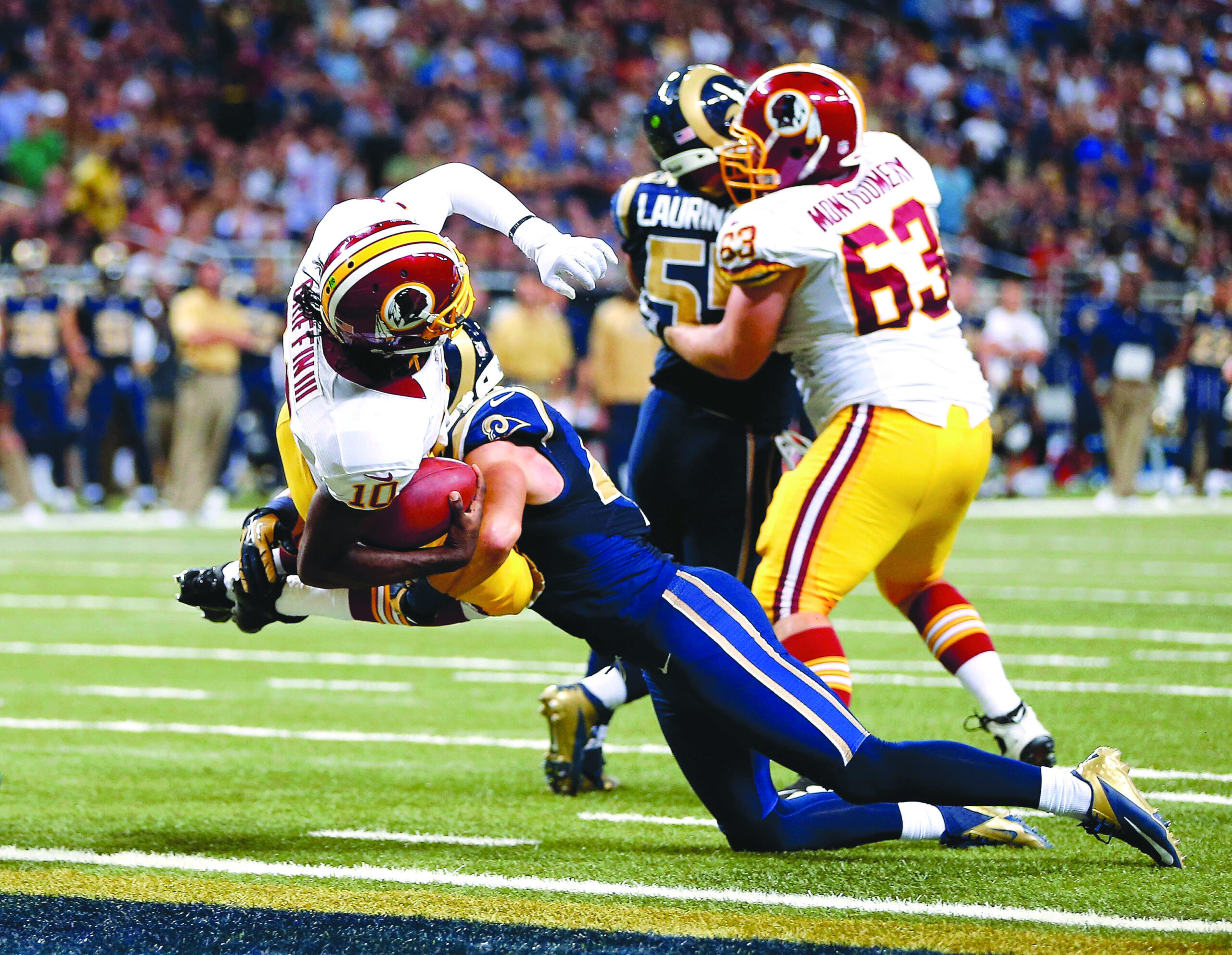 An ending most foul for RG3, Redskins against Rams