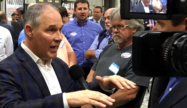 Moroccan officials used the opportunity to show off the large investments it has made in solar energy. (AP Photo/Adam Beam)