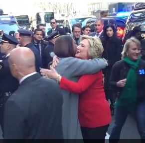 After Taking Verizon Cash, Hillary Joins the Verizon Picket Line
