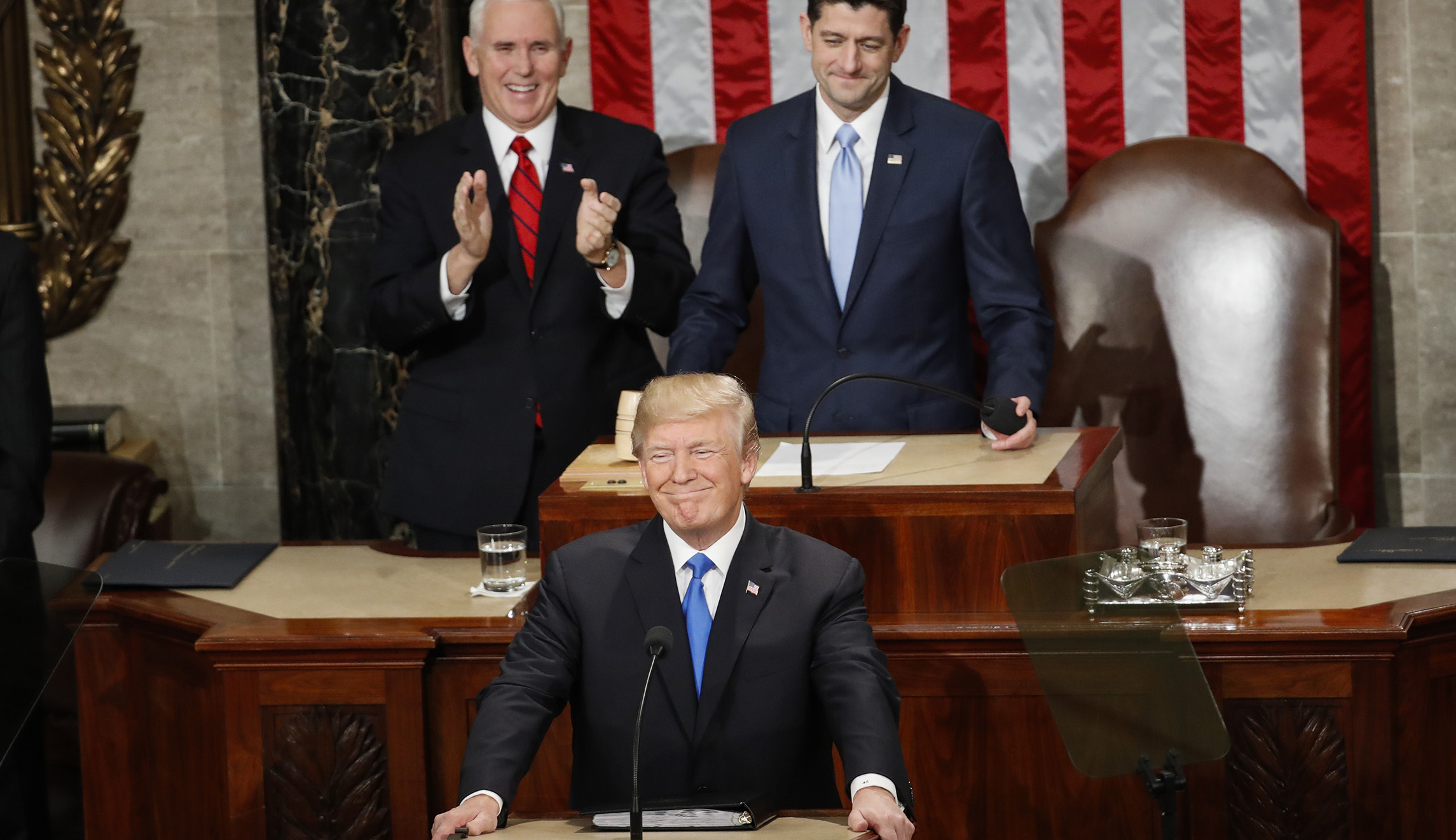 ‘Our new American moment’: Trump calls for bipartisan cooperation in year ahead