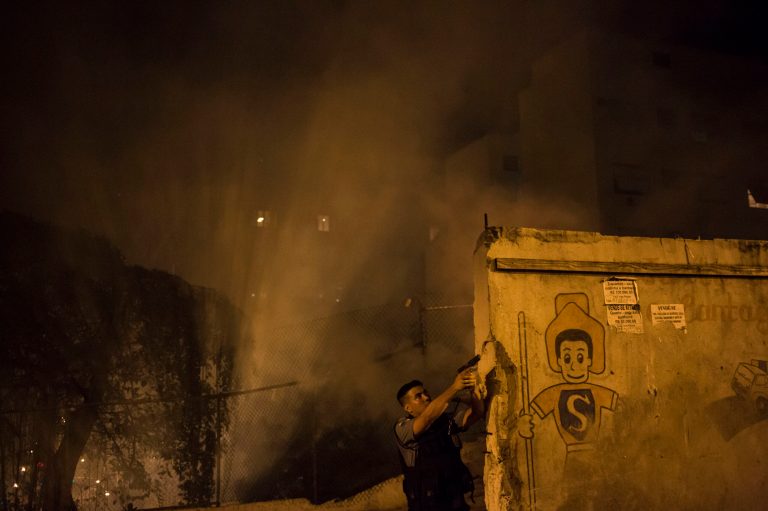 Violence erupts in Rio slum near Olympic venues