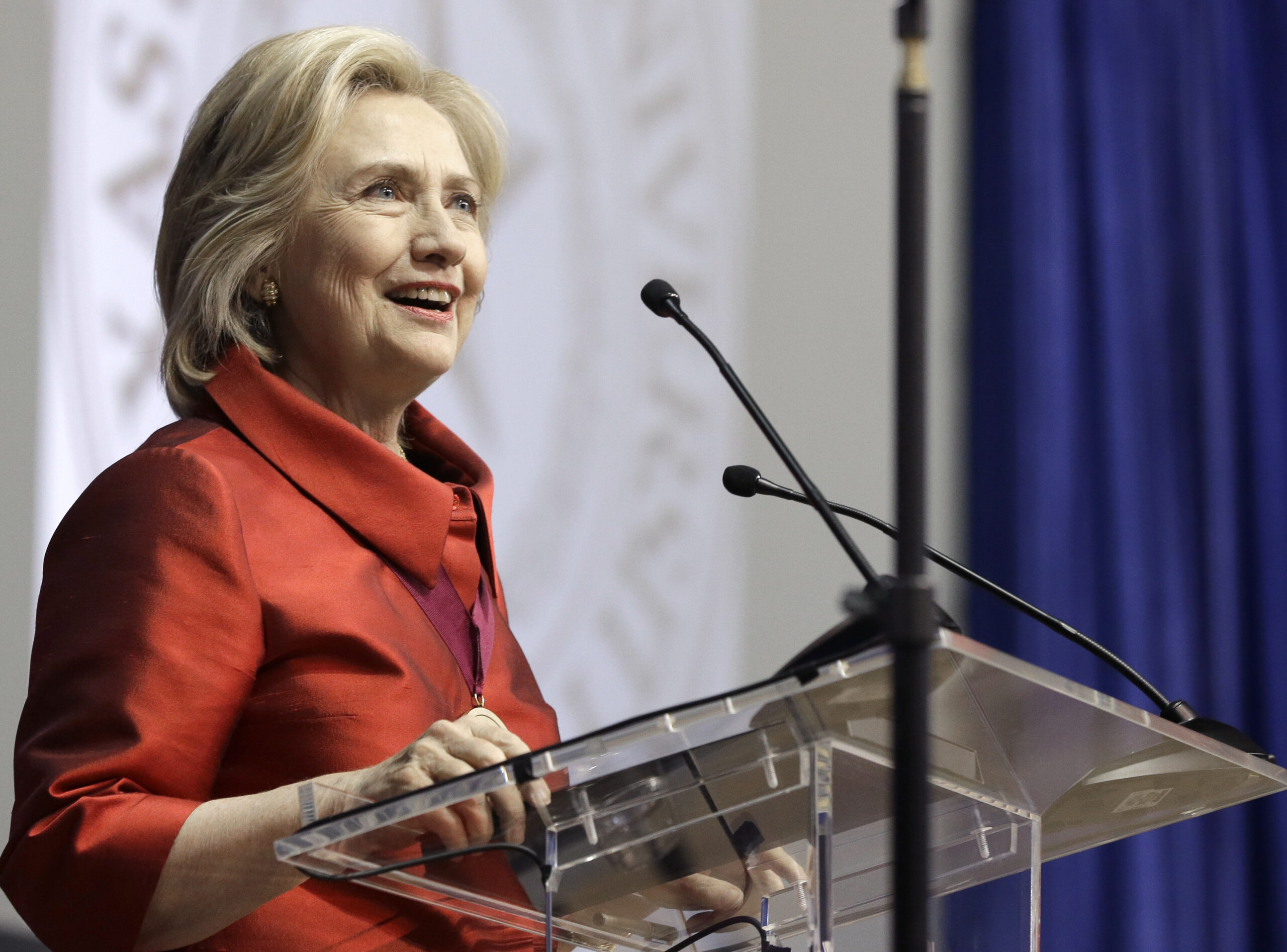 Hillary Clinton’s slide in polls leaves her vulnerable