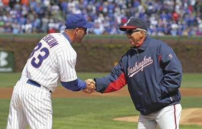 Jonathan Daniel/Getty Images
Davey Johnson led the Nationals to an Opening Day win over the Cubs on Thursday.