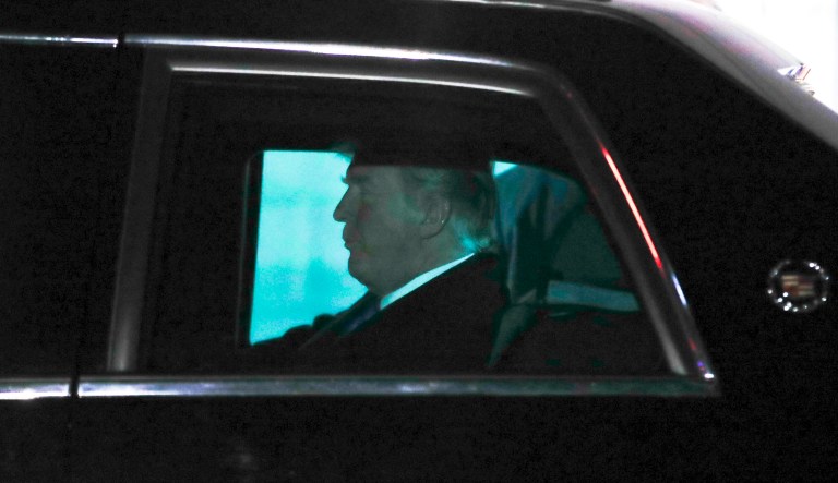 White House attorneys Wednesday were reviewing a memo prepared by House Republicans said to detail surveillance abuses committed under the Obama administration. (AP Photo/Alex Brandon)