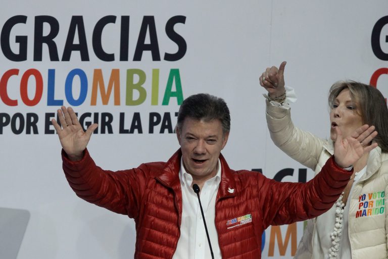 Colombia’s president heads to runoff in 2nd place