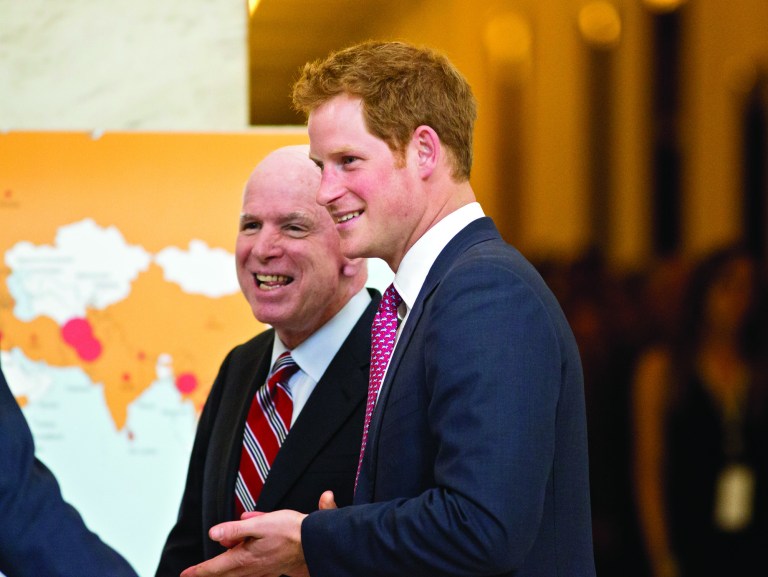 Prince Harry visits Capitol Hill
