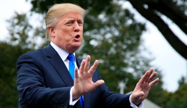 The Trump administration is seeking to increase the standard from 62.5 percent of the components coming from North America to 85 percent and to require that at least half of the components come from the U.S. (AP Photo/Manuel Balce Ceneta)