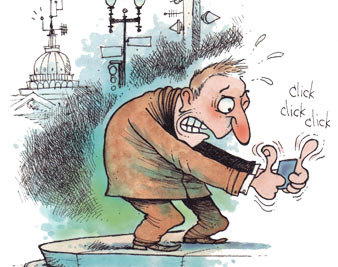 Love in the Time of Cell Phones