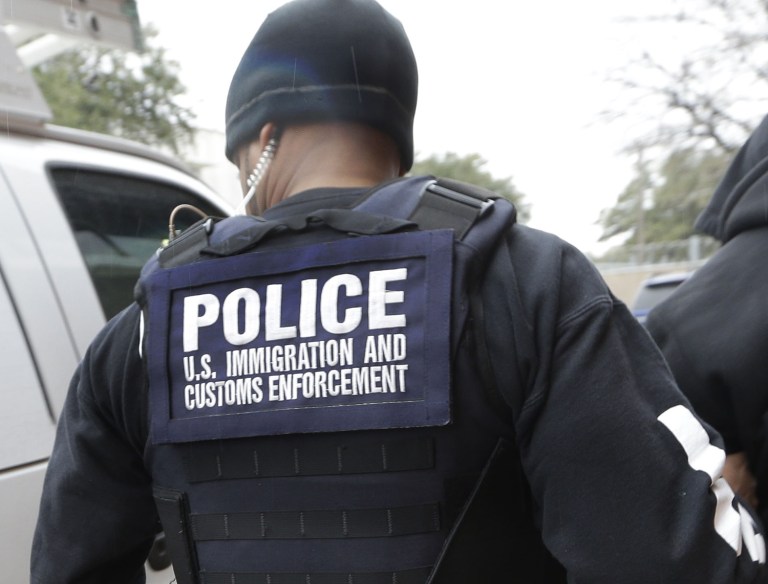 In a statement released by the Trump campaign, National Immigration and Customs Enforcement Council President Chris Crane said the union's first-ever endorsement was conducted by a vote of its 5,000 members, who overwhelmingly supported Trump. (AP Photo/LM Otero)