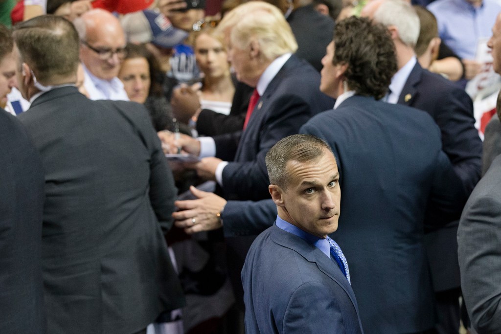 Report: Trump demotes Corey Lewandowski