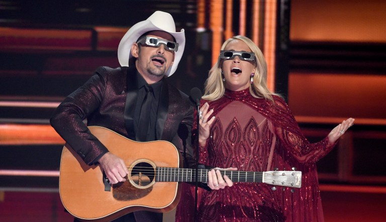 More country stars lean Left than people realize, but perhaps even Nashville's Democrats are less inspired by politics than by faith, family, friends, and, yes, cold beer. (Photo by Chris Pizzello/Invision/AP)