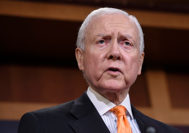 Sen. Orrin Hatch, R-Utah, said "throughout its history, the Senate has never confirmed a nominee to fill a Supreme Court vacancy that occurred this late in a term-limited president's time in office." (AP Photo/Susan Walsh)