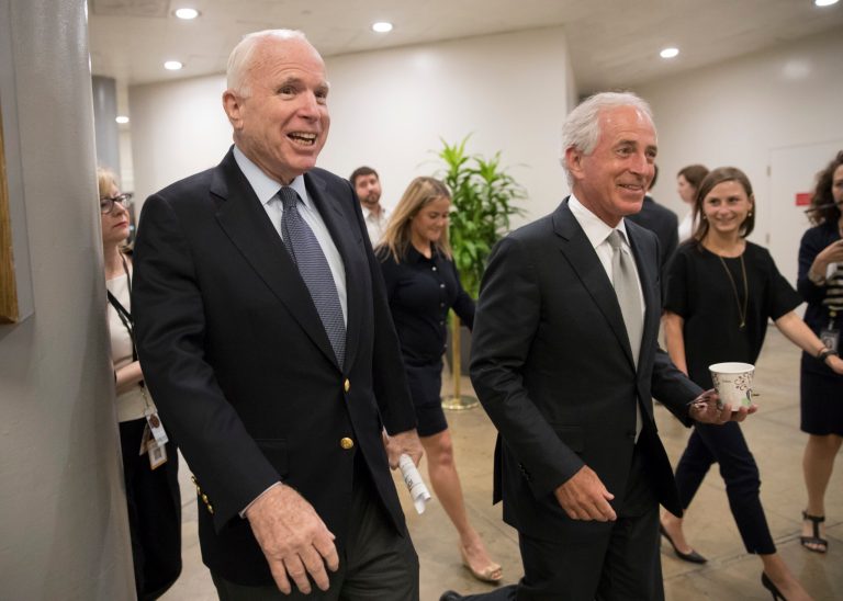 The Senate Armed Services Committee voted Thursday to sent four of President Trump's civilian Pentagon nominees to the full Senate. (AP Photo/J. Scott Applewhite)