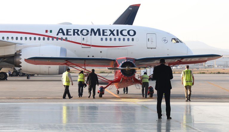 Shortly after the Sept. 11, 2011, attacks on the U.S., Mexico said it would put Mexican security agents on various flights. However, U.S. officials were barred from boarding Mexico's commercial flights. (Susana Gonzalez/Bloomberg)