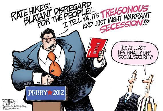 Rick Perry’s Peeved