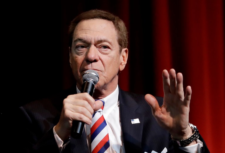 The decision not to run as an independent candidate was made on his radio program in which he said he does not want to be a divider. (AP Photo/Julio Cortez)