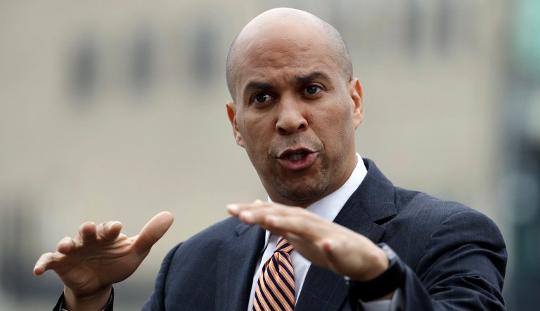 House and Senate Democrats like Rep. Yvette Clarke, D-N.Y., and Sen. Cory Booker, D-N.J., are pushing bills to strip the names of Confederate generals from Army base names and other military properties. (AP Photo/Julio Cortez)