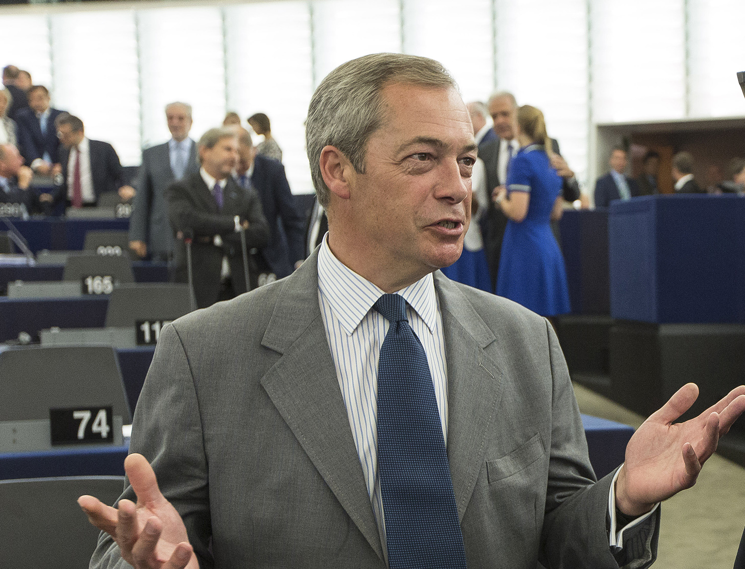Nigel Farage advises Trump not to let Clinton get under his skin