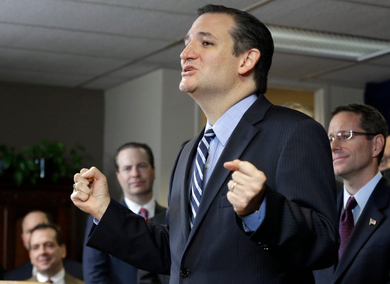 Texas Republican Sen. Ted Cruz doesn't trust President Obama to protect Americans against Ebola, defeat the Islamic State, oversee the IRS or revamp the health insurance system. (AP/Pat Sullivan)