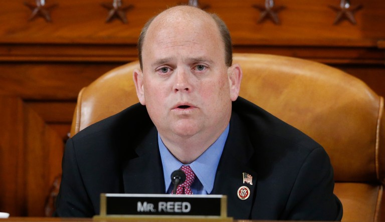 Republican Rep. Tom Reed was part of the New York delegation that called White House officials on Monday to discuss potential treatment of the state and local deduction, which disproportionately benefits people in high-tax states such as New York and New Jersey. (AP Photo/Charles Dharapak)