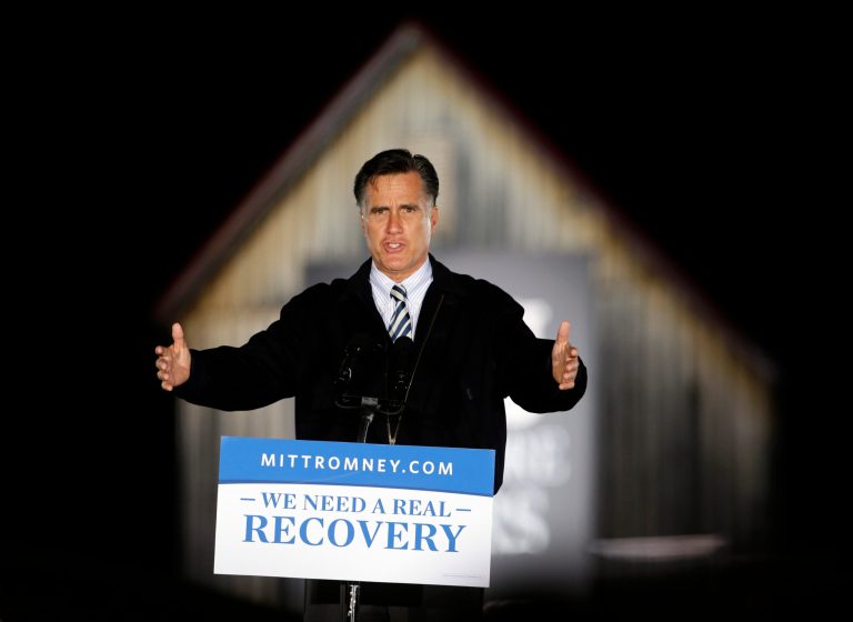 Republican presidential candidate Mitt Romney (AP photo)