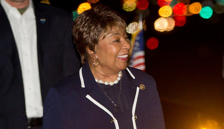 Rep. Eddie Bernice Johnson, D-Texas, said that women have a responsibility to prevent sexual assault and harassment. 