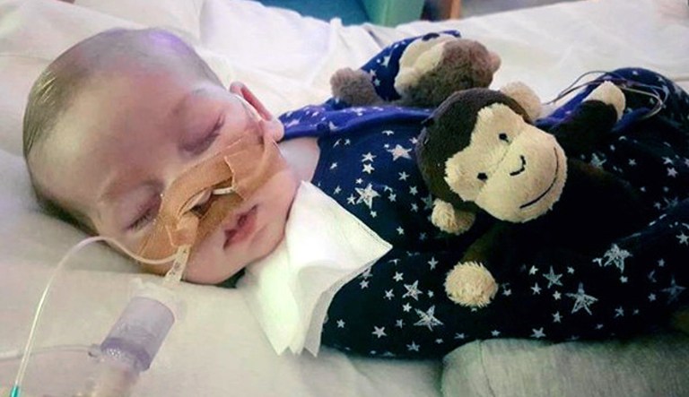 This case is beyond the issue of parental rights and socialized medicine. (Family of Charlie Gard via AP)
