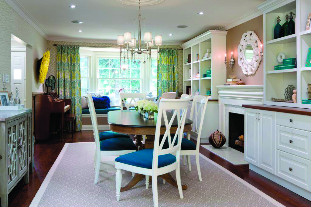 Dining room turned into multipurpose masterpiece