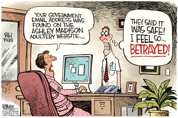 Editorial cartoon: They said it was safe