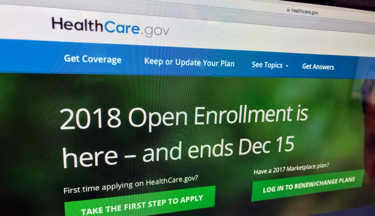 The White House said that repealing the mandate penalties would help middle-income families who had paid the fine in past years. (AP Photo/Jon Elswick