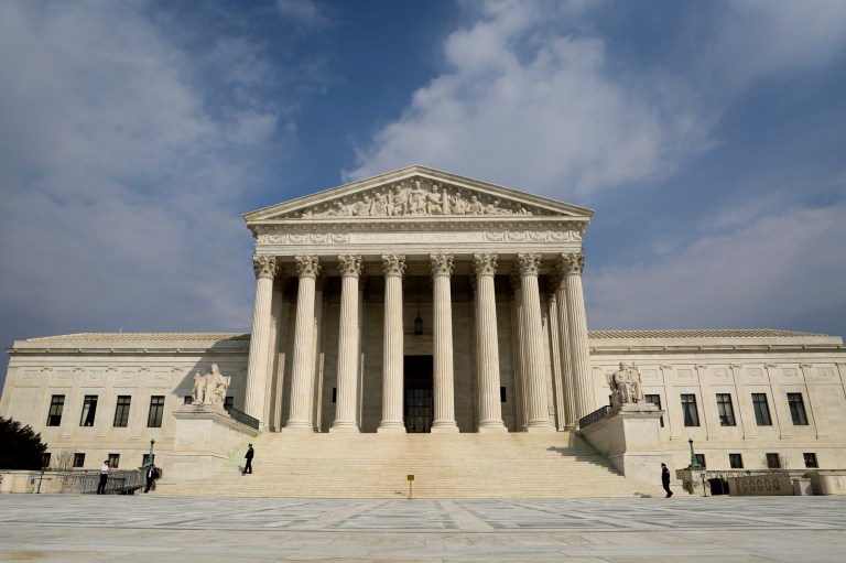A new Gallup poll Monday shows voters are split pretty evenly on the job the Supreme Court is doing. (Graeme Jennings/Examiner)