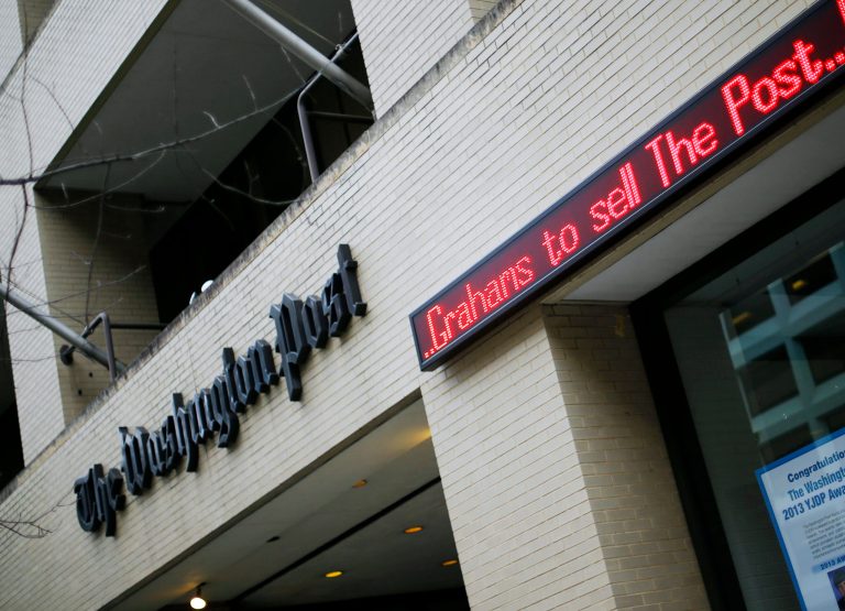 Amazon.com founder Jeff Bezos bought the Washington Post for $250 million.  (AP Photo/Pablo Martinez Monsivais)