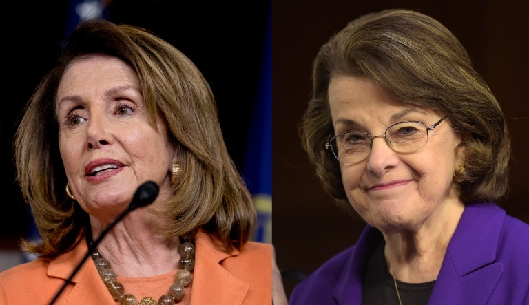 Earlier Wednesday, President Trump dubbed the California Democrat Sen. Dianne Feinstein "sneaky."