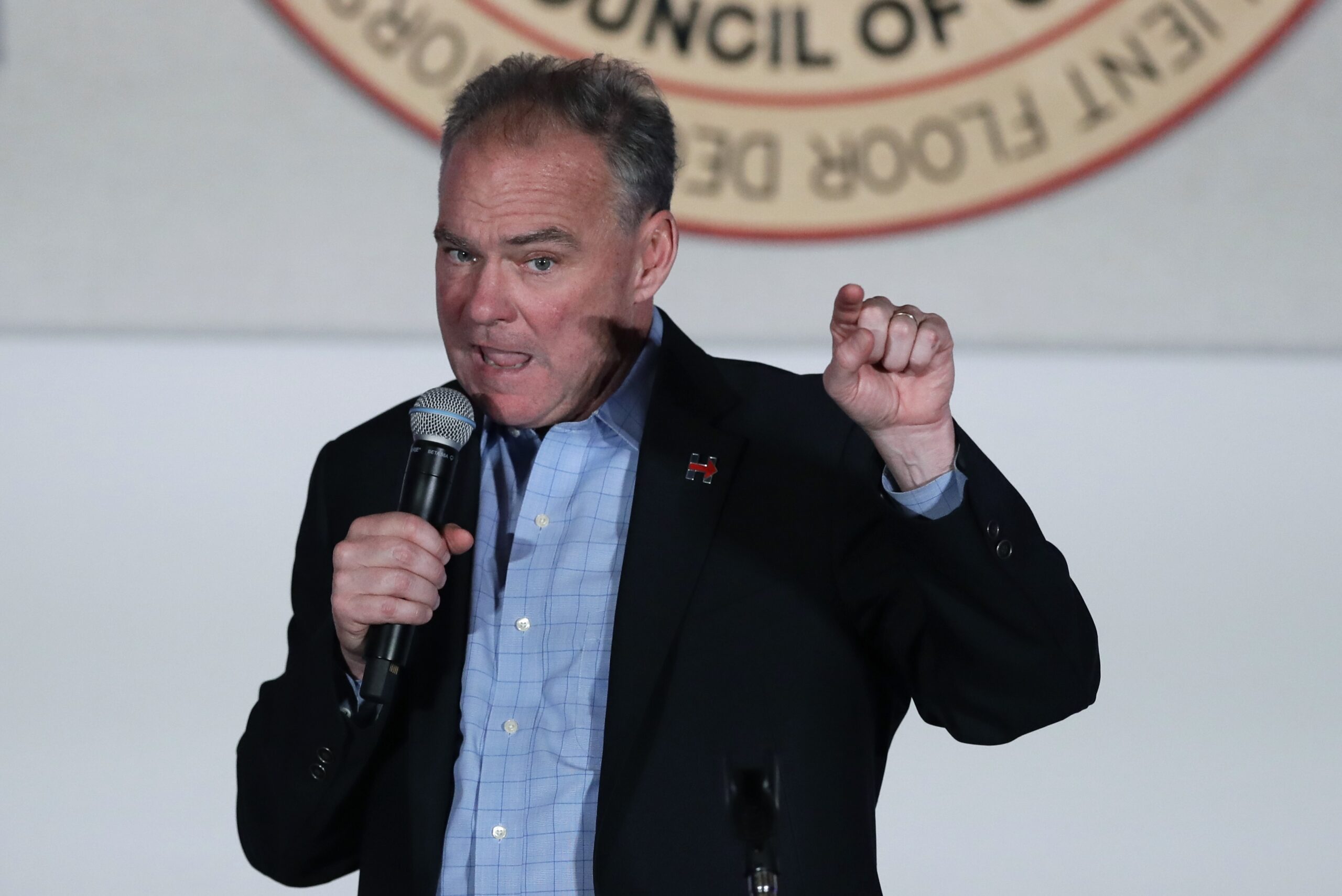 Kaine’s Iowa pitch: Clinton supporters ‘can’t take anything for granted’