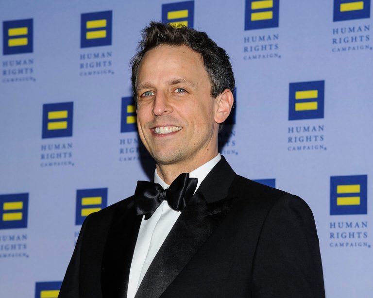 Seth Myers and Amy Poehler commented on protesters offended by a version of 
