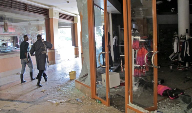 Americans reportedly participated with Somalian terrorists in the attack on the Westgate Mall in Nairobi, Kenya, that left at least 67 people dead.ÃÂ (AP Photo/Rukmini Callimachi)