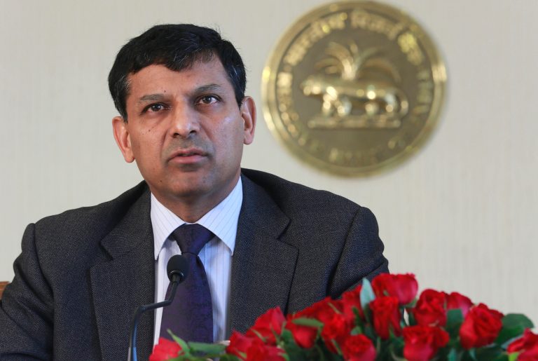 Reserve Bank of India Governor Raghuram Rajan, India's top central banker, criticized the Federal Reserve in two appearances in Washington on Thursday, saying that the U.S. central bank should take into consideration the impact of its monetary-easing programs on emerging economies like India's. (AP Photo/Rafiq Maqbool)
