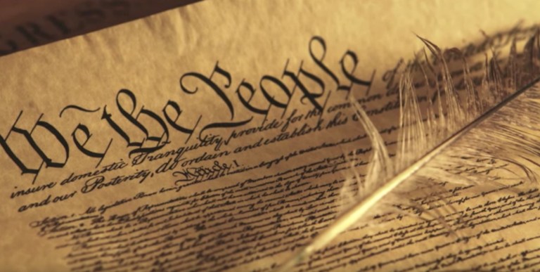 September 17 is Constitution Day — a time for governmentally sanctioned reverence for the U.S. Constitution. (screenshot)