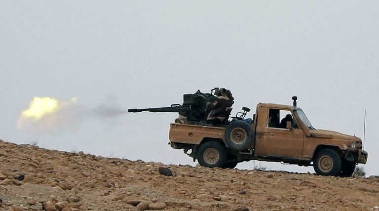 U.S. special operations forces, whose role is to advise and assist partner forces in Syria, were in the thick of combat Saturday when Islamic State launched a coordinated attack on a military base where they were located, Pentagon officials said. (Militant Photo via AP)