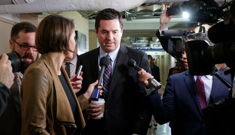 House Intelligence Committee Chairman Devin Nunes, R-Calif., said in an interview that he would be open to releasing the transcript of FBI Deputy Director Andrew McCabe's testimony from a closed committee session in December 2017.
