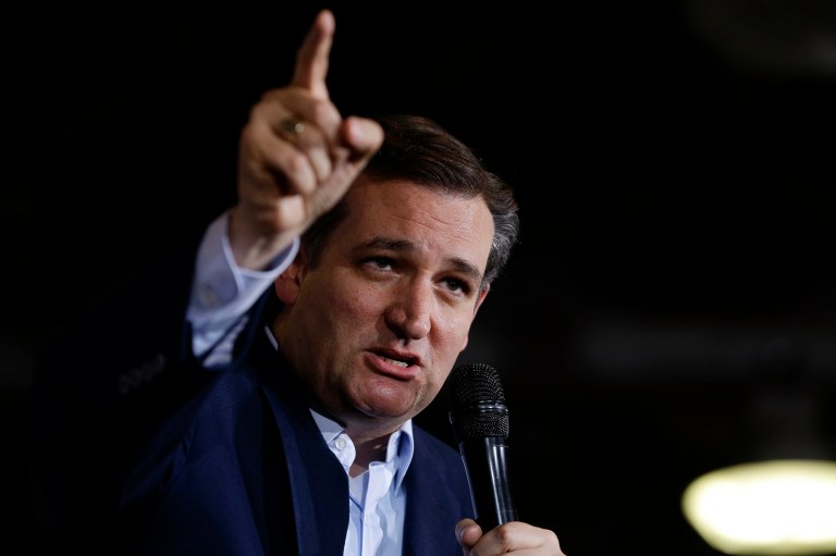 Ted Cruz took umbrage with John Boehner expressing delight that the 